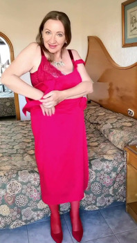 Dame in het rood compilatie