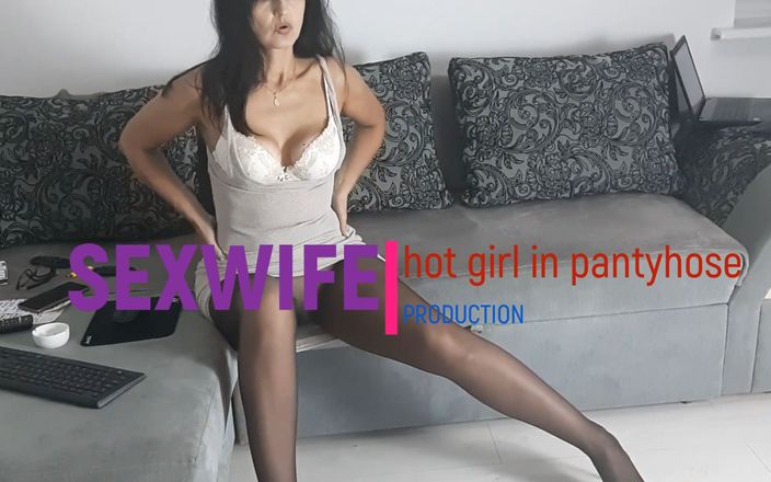 Hot Wife Nikole: Hot girl in pantyhose