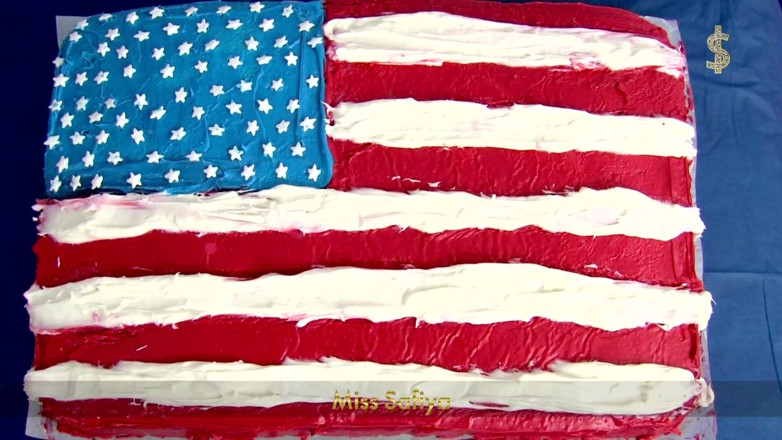 Miss-Safiya: Big chocolate ass on a flag cake