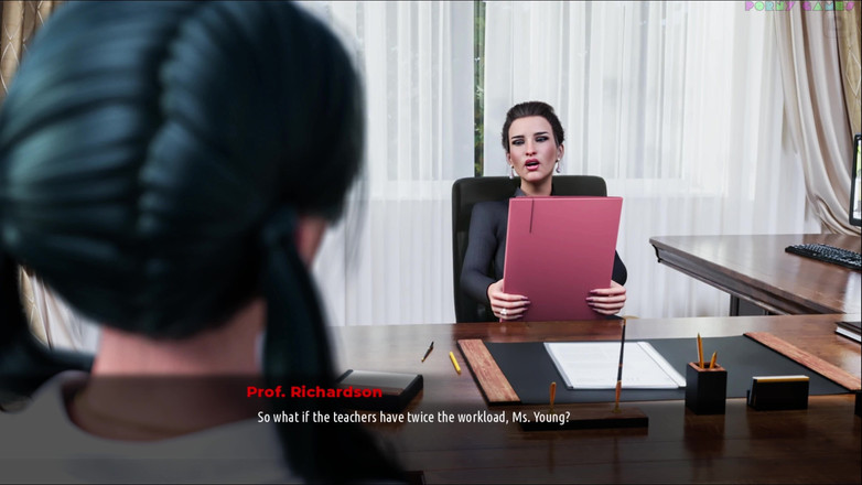 Porny Games: L7team의 선빌 밀프 - 교장 자위 57