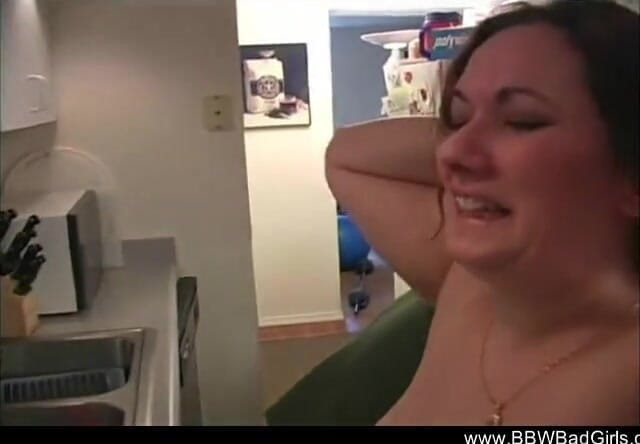 BBW Bad Girls: BBW asks to be spanked