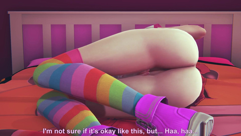 Waifu club 3D: 집에서 혼자 자위하는 게이머