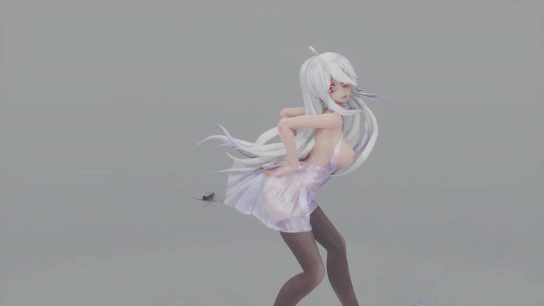 MikuMotion: Mmd Brown Eyed Girls; Sheer Dress; Heels tembus paham; Black...