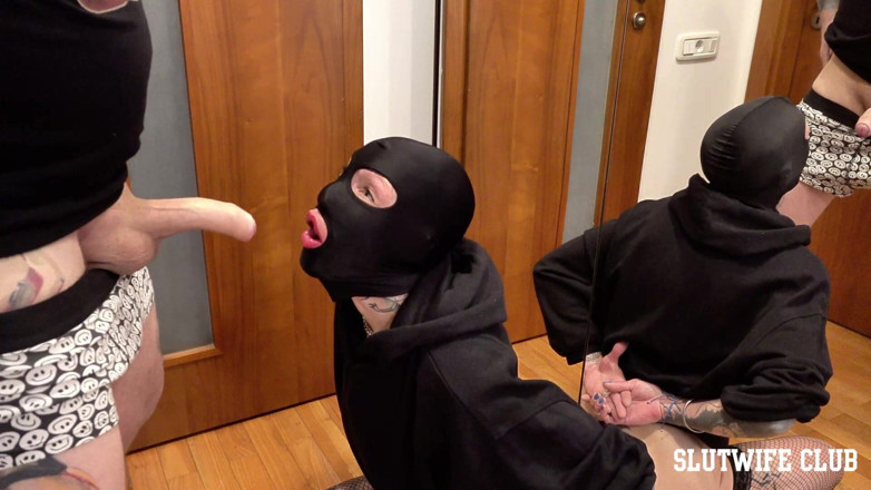 Slutwife Club: Sex Bot Project Programming Masked Vilja's Throat Into My Obedient...