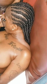 Missionary Pussy Spreading on the Fancy Furniture Fuck Her Hard Till Her Legs Shake in Orgasm by Getting Fucked by 2 African BBC