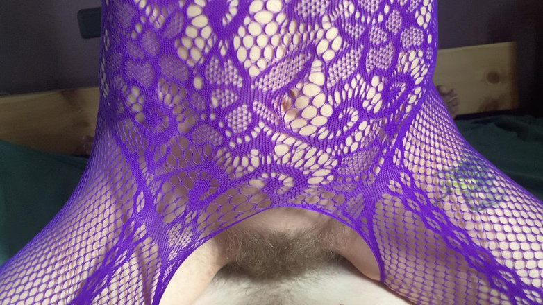 Risky Hairy Couple: Hairy Friends Handjob, Tits Fucking POV