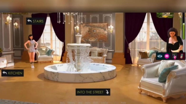 3DXXXTEEN2 Cartoon: Even the rich have to iron their dresses - 3D porn cartoon...