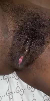 My Hairy Pieced Wet Pussy Contractions Close up