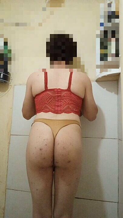 CarolCrossBsB: Crossdresser Carol vittar穿着性感内衣