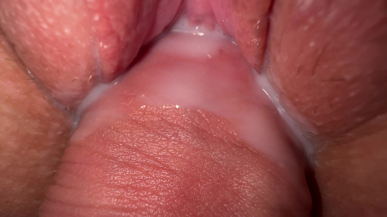 Kinky Mia: Extrema de cerca cremoso coño follado