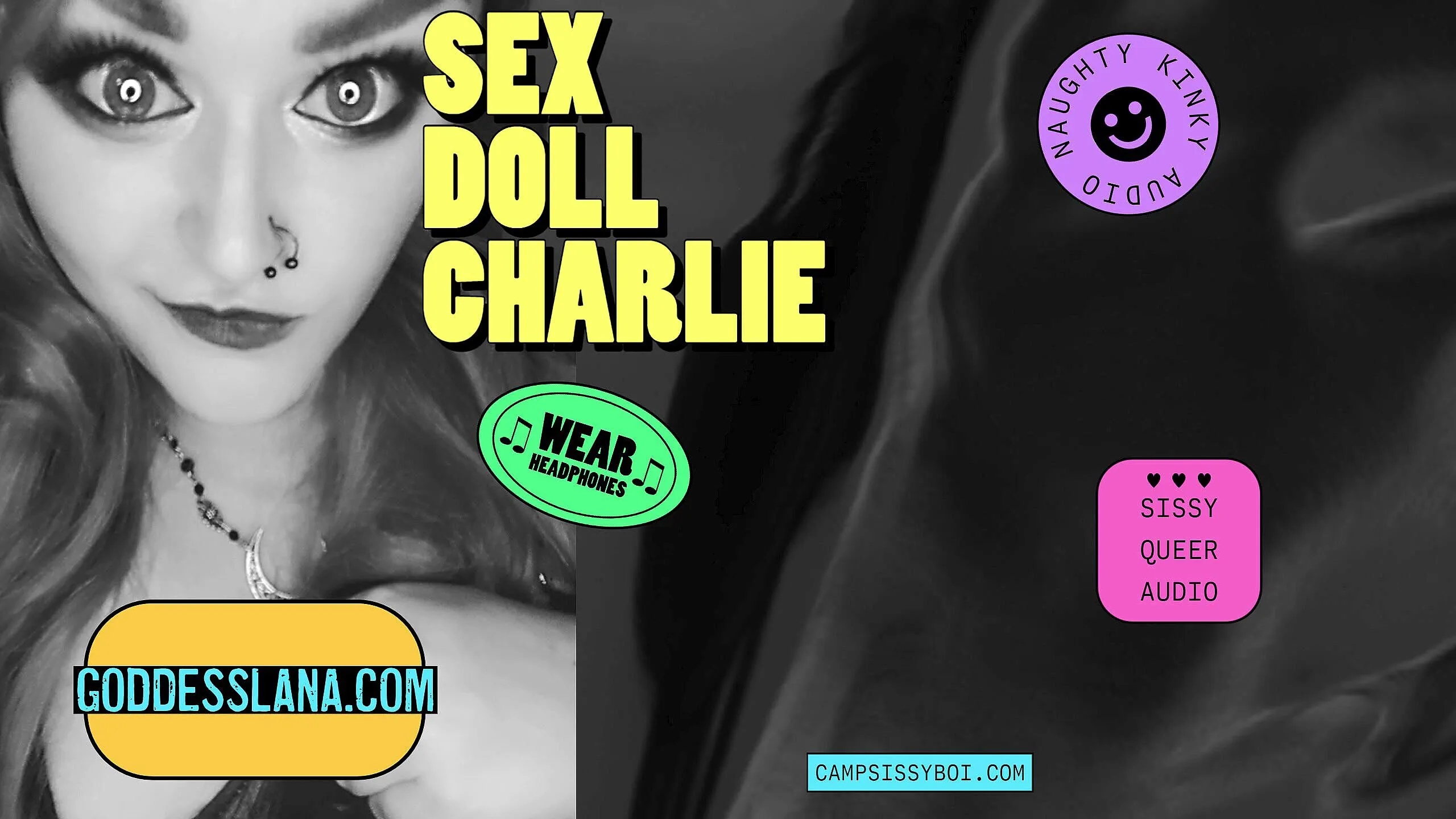 Camp Sissy Boi presents a sex doll Charlie