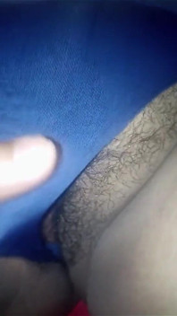 Fondling My Fat, Hairy Stepmother's Pussy