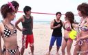 Full porn collection: Asian Skinny Teens with Hairy Pussy Fucked after Beach Volleyball