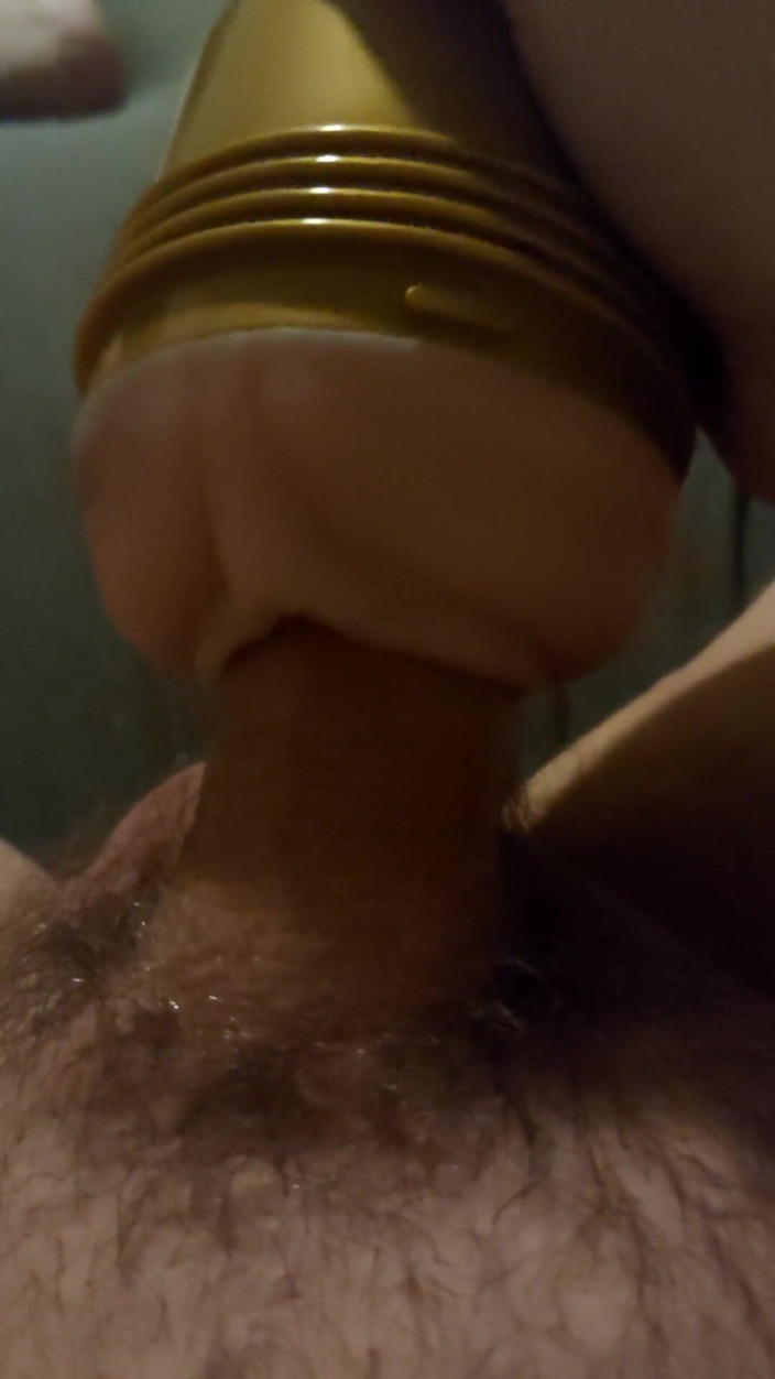 Stiansr: Enjoying Myself with Fleshlight in Bed