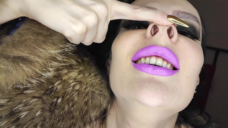 Princess18_: 毛皮の女神は残酷な言葉による屈辱、sphとpignoseを与える