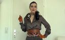 Lady Victoria Valente: Wide Tight Belts Part 65