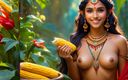 AI Girls: Gadis peri India dengan besar yang aduhai lagi asik pakai...