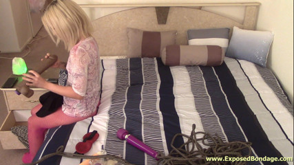 Spungy Gunk Films: Minxx Marley – Bondage lesson from stepdad Gerald