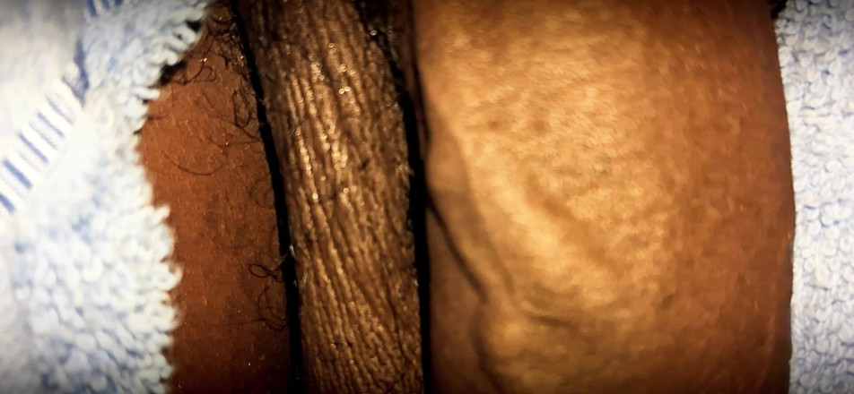 Chocolate Meat Stick: Soft Uncut BBC Slow Motion Close up