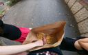 Dollscult: Doppia sega nella borsa della patatina... Lo sto segando!