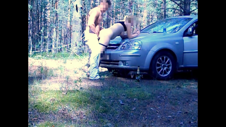 RS couple: Секс-каникулы в лесу