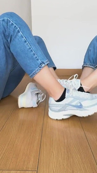 The Blonde with Deformed Feet and the Brunette with Onychomycosis Many Even Nailed Their Feet