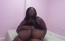 Big Beautiful Babes: Татуированную чернокожую толстушку долбят и обкончали на огромные сиськи