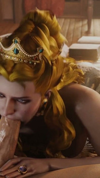 The Queen Is Having Sex with a Servant in Her Castle.