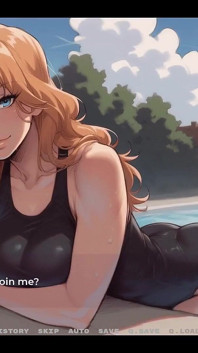 My New Girlfriend Taboo Hentai Game Ep.2 Small Tits Stepsis and Stepmom MILF Are Teasing Me in Swimsuit!