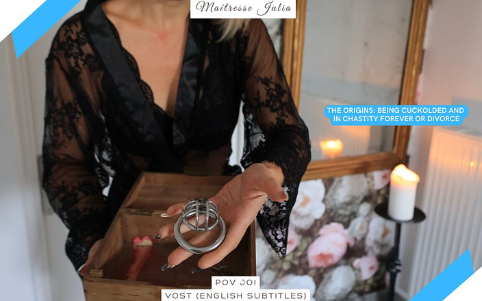 DeesseJulia: Originile: Fiind încornoratul meu în castitate sau divorț - Maitresse Julia