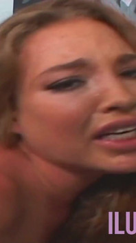 Big natural tits redhead fucked in three positions before facial