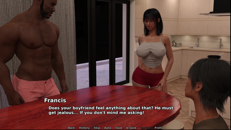 Wickedgammes studio: 彼女が異人種間のスリーサムを望んでいます!(パート6)