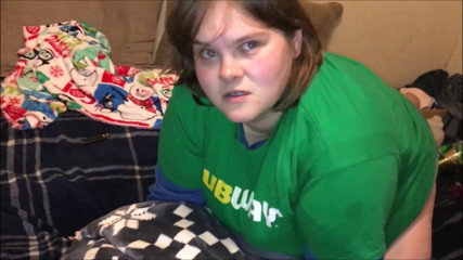 Sadee Rain: Fucking my sandwich maker from subway in her tight asshole...