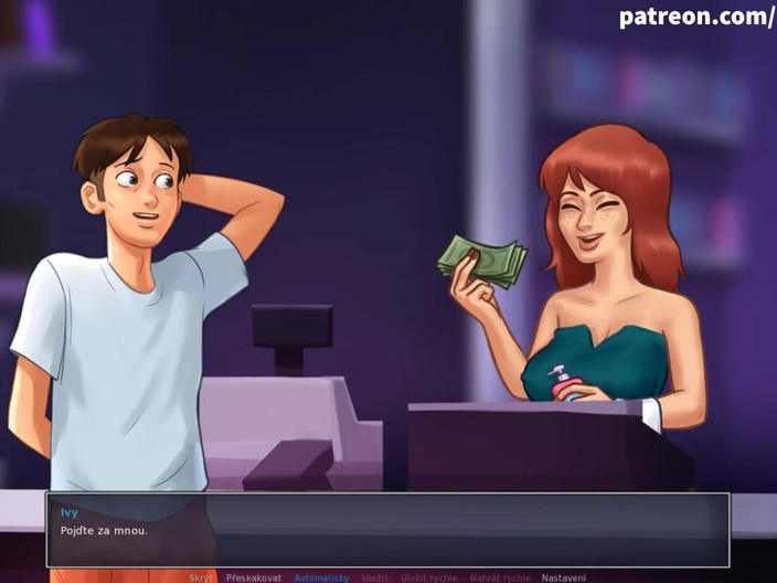 Cartoon Universal: Summertime saga part 67 - sexshop adventures pt 1 (Czech sub)