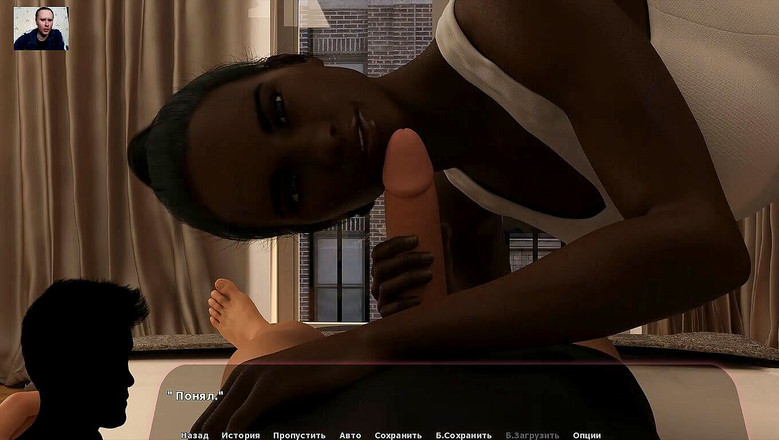 3DXXXTEEN2 Cartoon: 女の子はコックを吸い、男のボールで遊び、ザーメンの後に兼を飲み込む - 3Dポルノ - 漫画のセックス