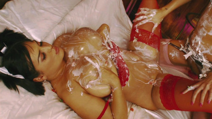 Very hot hardcore: Two Flirty Babes Got Creamed And Licked Their Tight Pussies