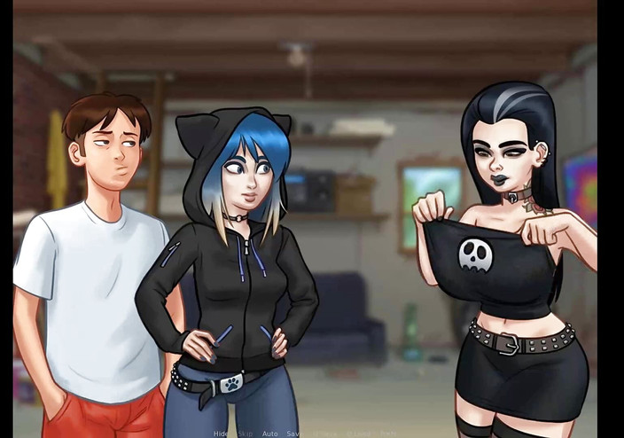 Dirty GamesXxX: Summertime saga: pulando a faculdade para sair com uma garota...