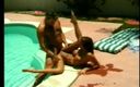 Hardcore teens: Big-titted Brunette MILF Gets Banged Near the Pool by a...