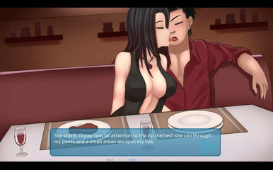 Erotic Krisso: Amore e sesso sega di notte nel bar