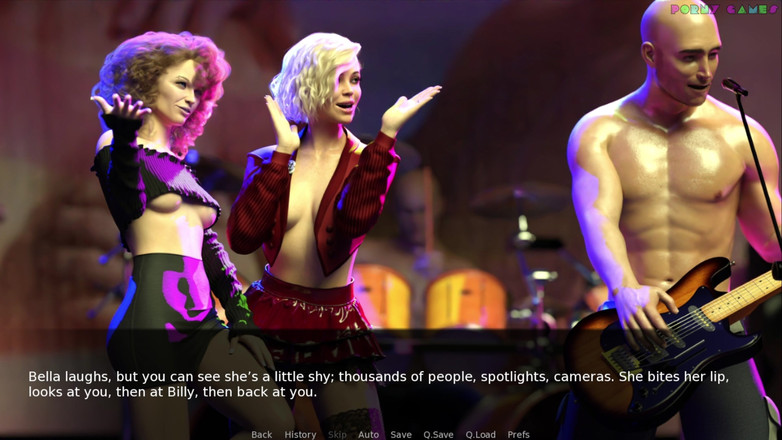 Porny Games: Benluckyの『My Hotwife』 - ステージ上のセックス、カックになること 19