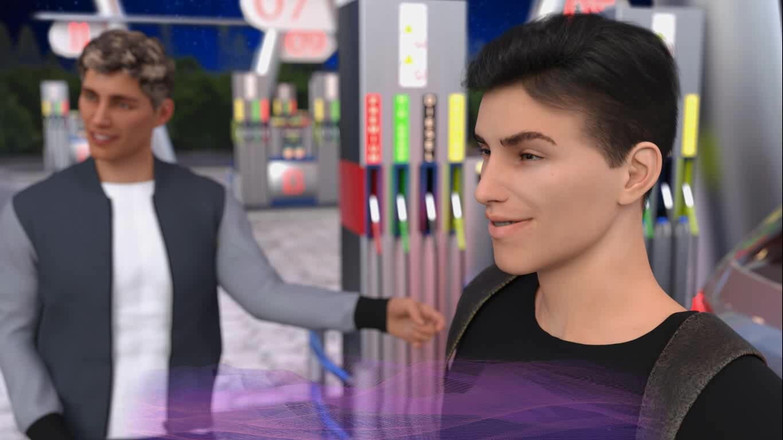 Dirty GamesXxX: 上升到顶峰：在他朋友家 - 第2集