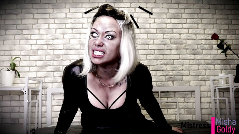 Goddess Misha Goldy: Maksimal siksaan dalam kegelisahanmu!