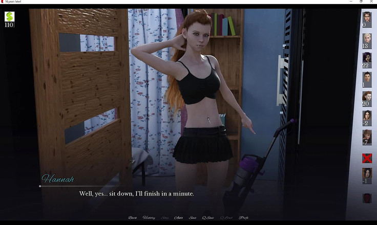 Erotic Krisso: 多年后 - 重口味操我的少女