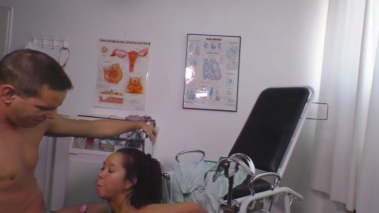 Deutschland porn: I fuck with my Asian patient
