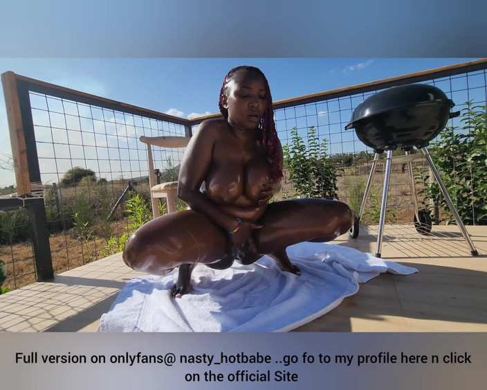 Nasty_hotbabe: POV Outdoors-my Sugar Stepdaddy Dared Me to Masturbate on Public...