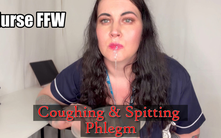 MissFFW: Nurse Ffw Coughs up Phlegm & Unzips While Getting Hot