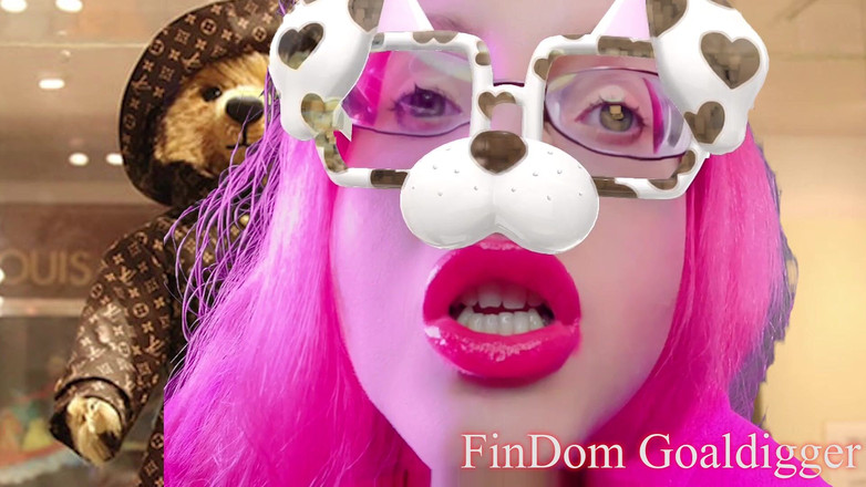 FinDom Goaldigger: Sissy děvka transformace plyšové hračky