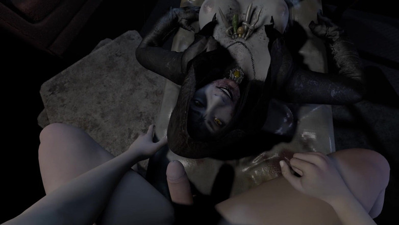 Wraith ward: Rough Sex with Lady Cassandra - Resident Evil Village