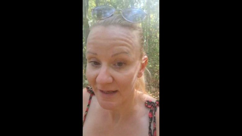 steffigeil: Bei Live Session Squirte Ich Im Wald.