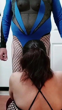 Cuckold Daddy Watching TS Daughter and Son Having Sex.